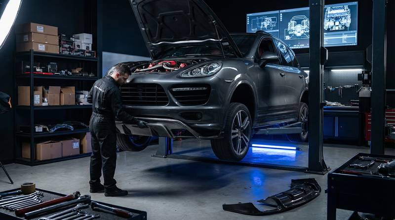 重口社 保时捷Cayenne改装视频